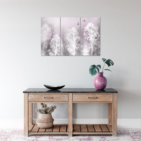 Wandbilder Wohnzimmer XXL Wald Moderne Bilder Abstrakt
